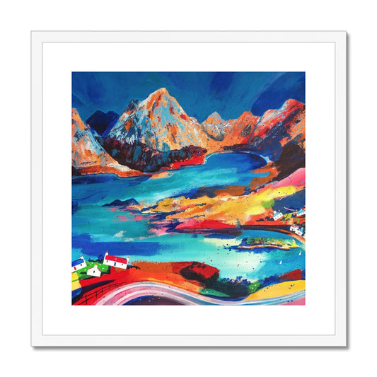 Shieldaig and Loch Torridon Framed & Mounted Print