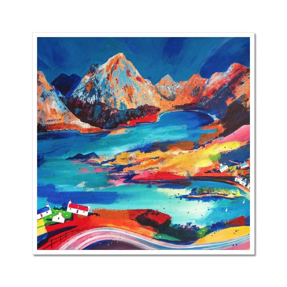 Shieldaig and Loch Torridon Fine Art Print