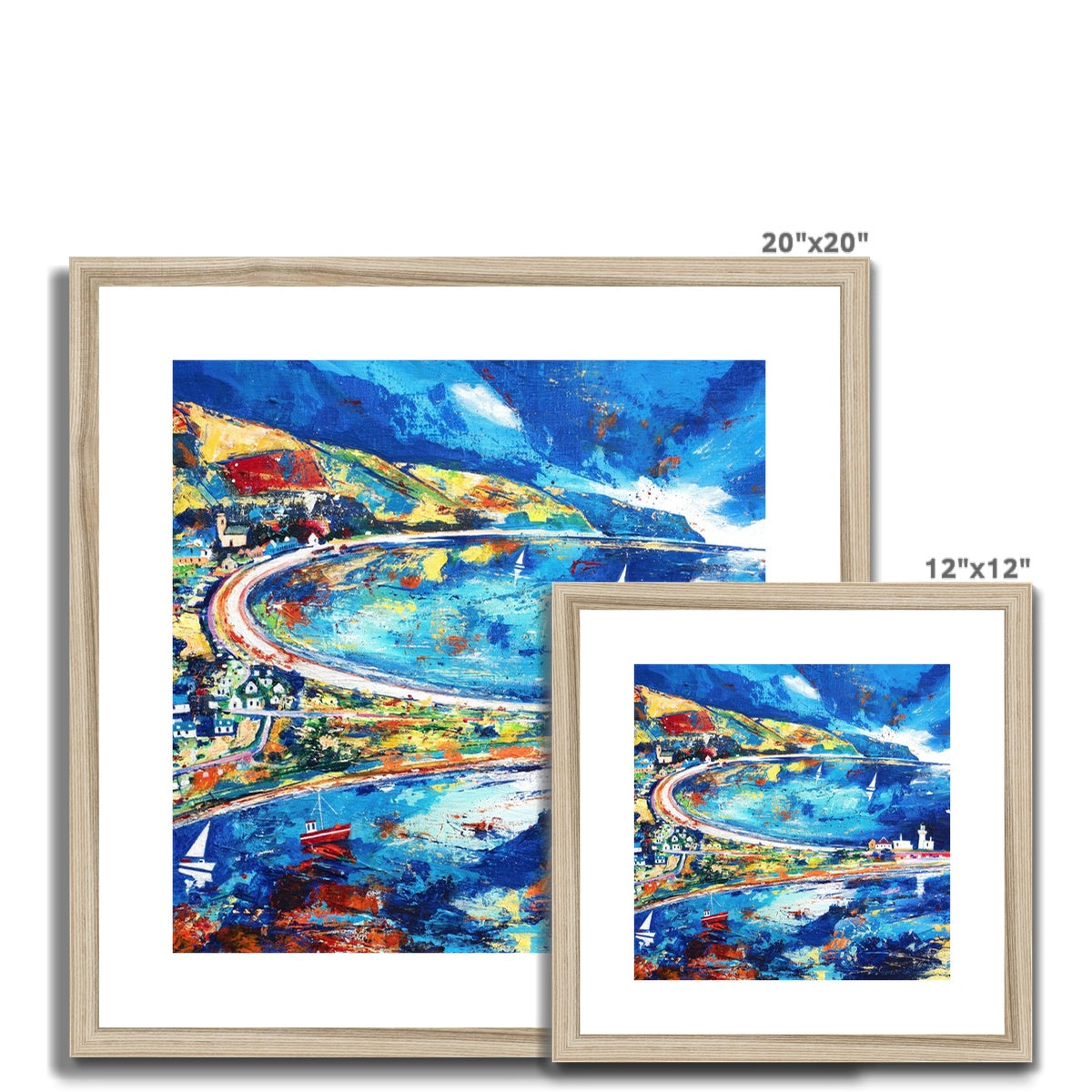 Chanonry Point to Rosemarkie, Black Isle Framed & Mounted Print
