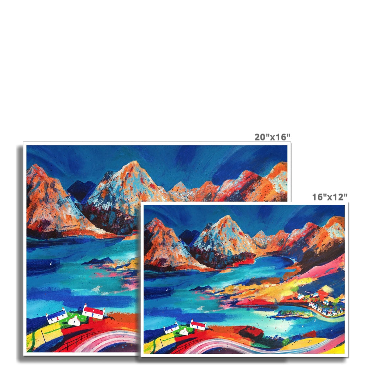 Shieldaig and Loch Torridon Fine Art Print