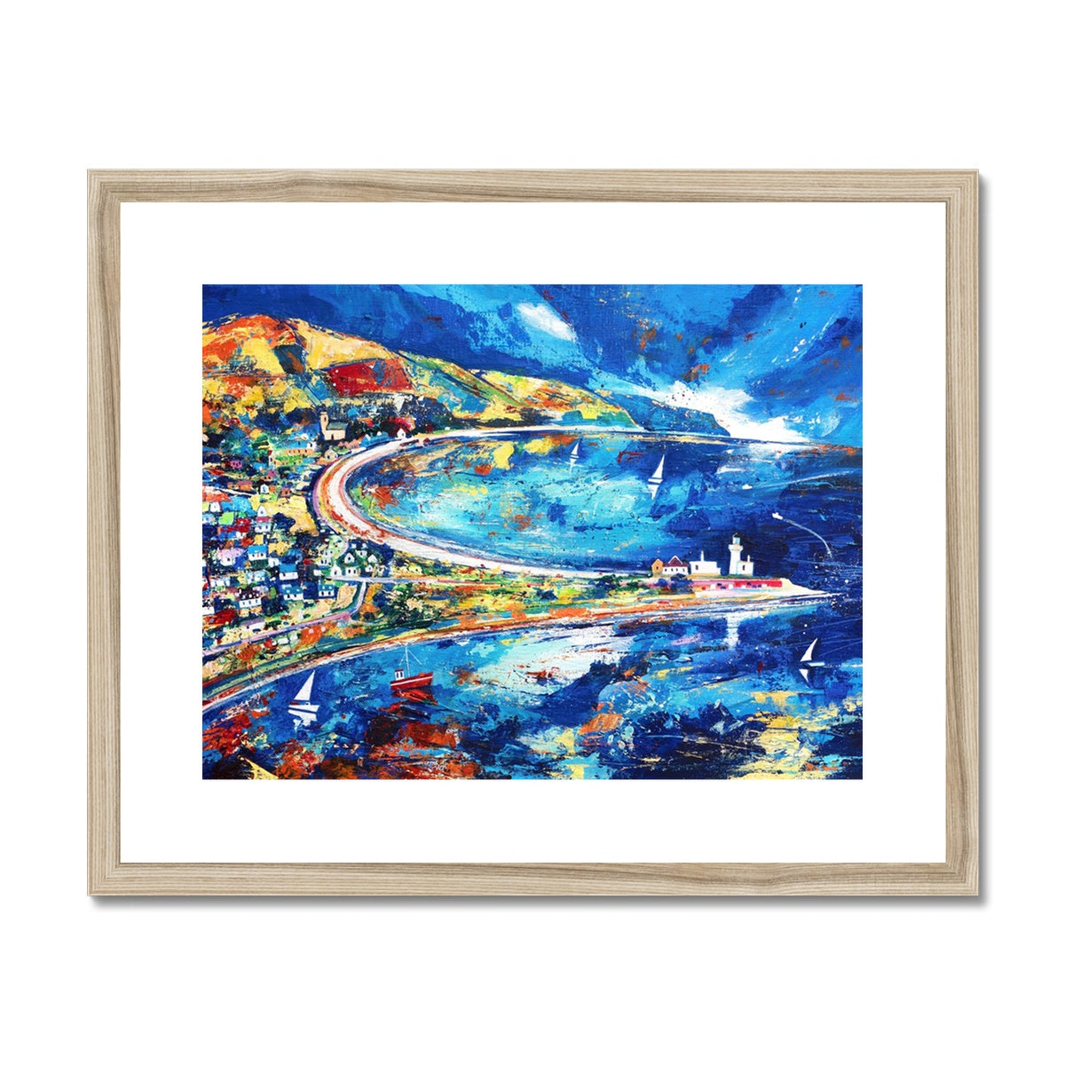Chanonry Point to Rosemarkie, Black Isle Framed & Mounted Print