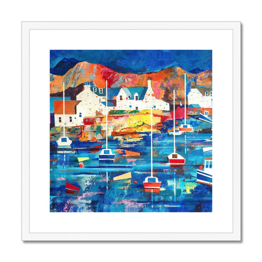 Summer's Day, Plockton Framed & Mounted Print