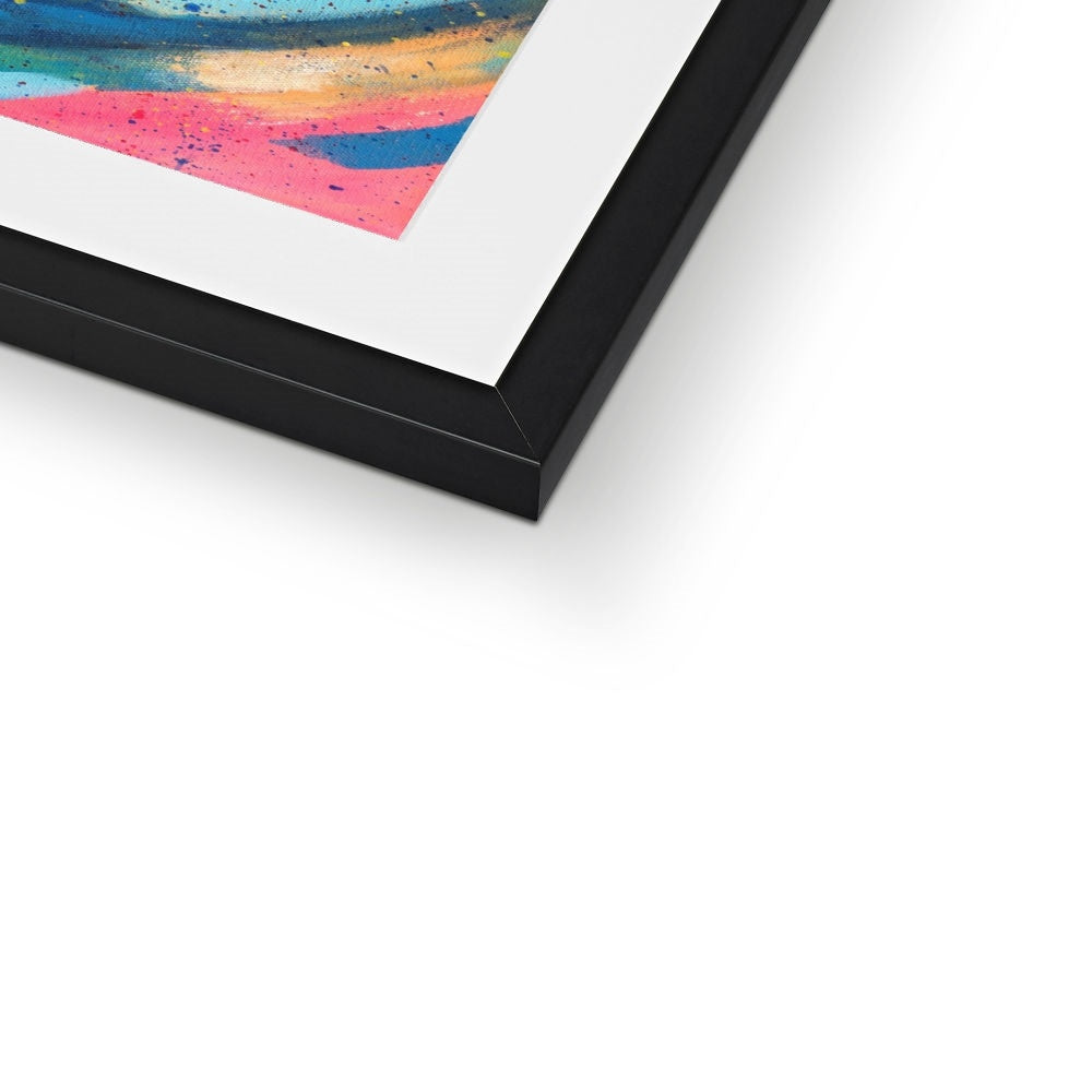 Low Tide Avoch Harbour, Black Isle Framed & Mounted Print