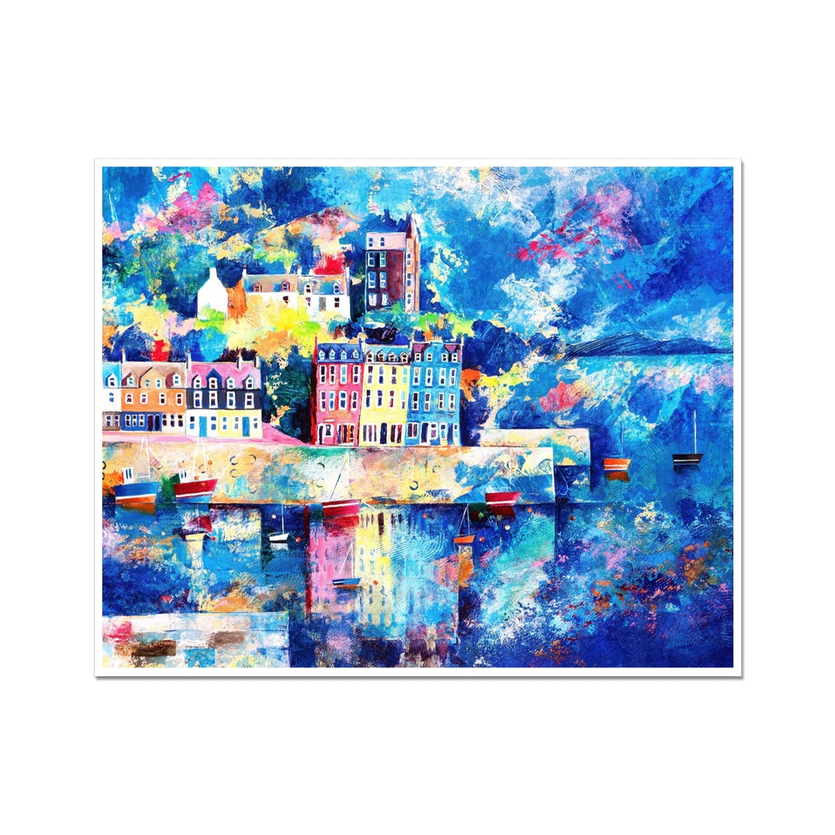 Tobermory Harbour Fine Art Print