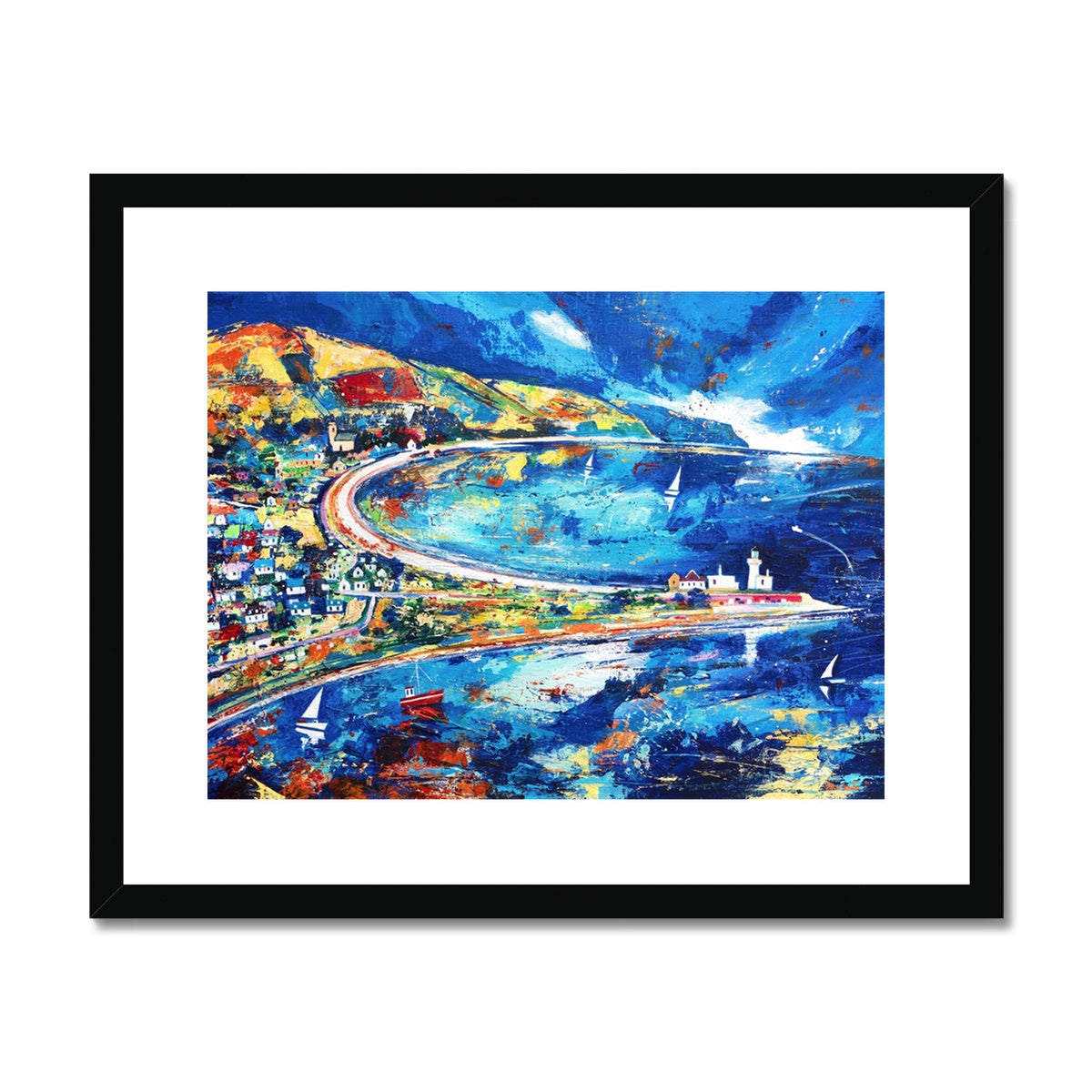 Chanonry Point to Rosemarkie, Black Isle Framed & Mounted Print