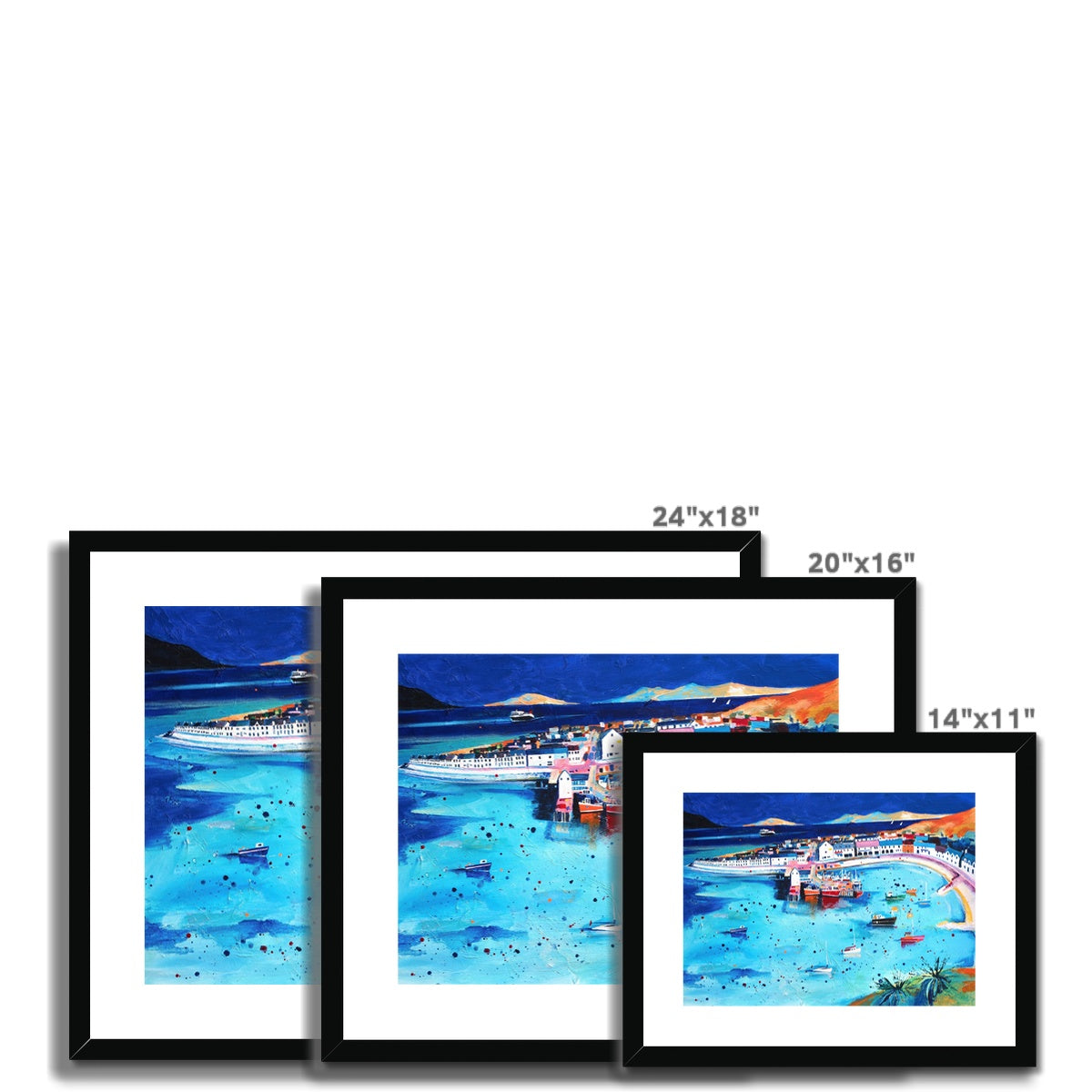 Summer's Morning Ullapool Framed & Mounted Print