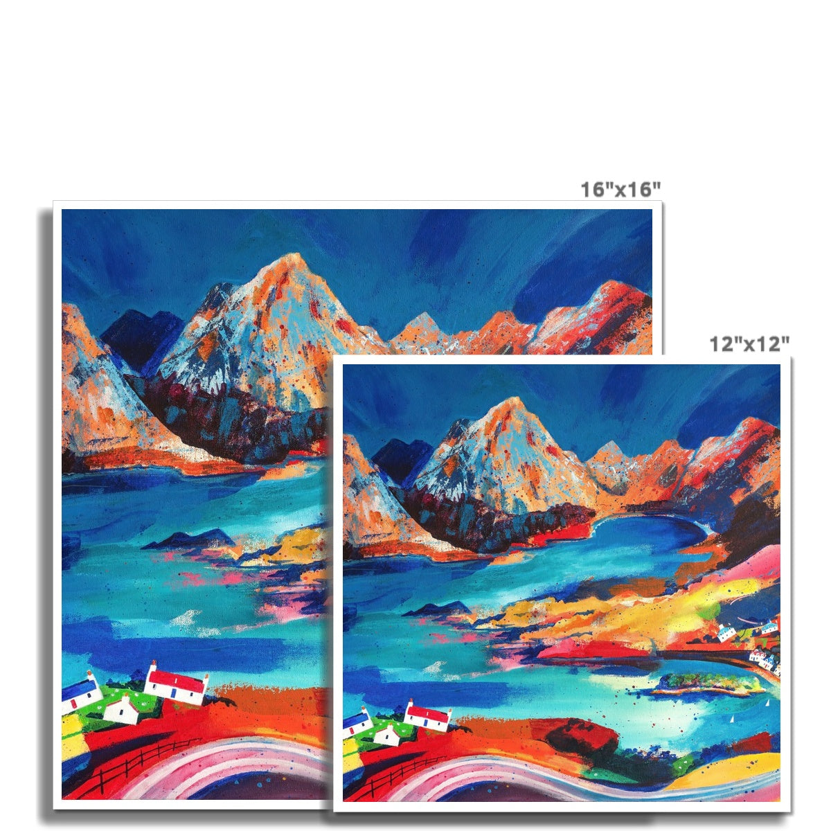 Shieldaig and Loch Torridon Fine Art Print