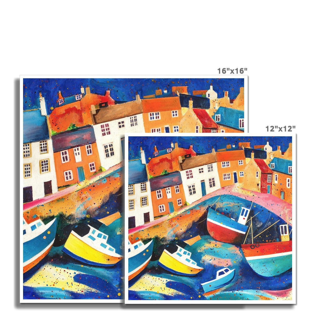 Summer's Morning Crail, Fife Fine Art Print