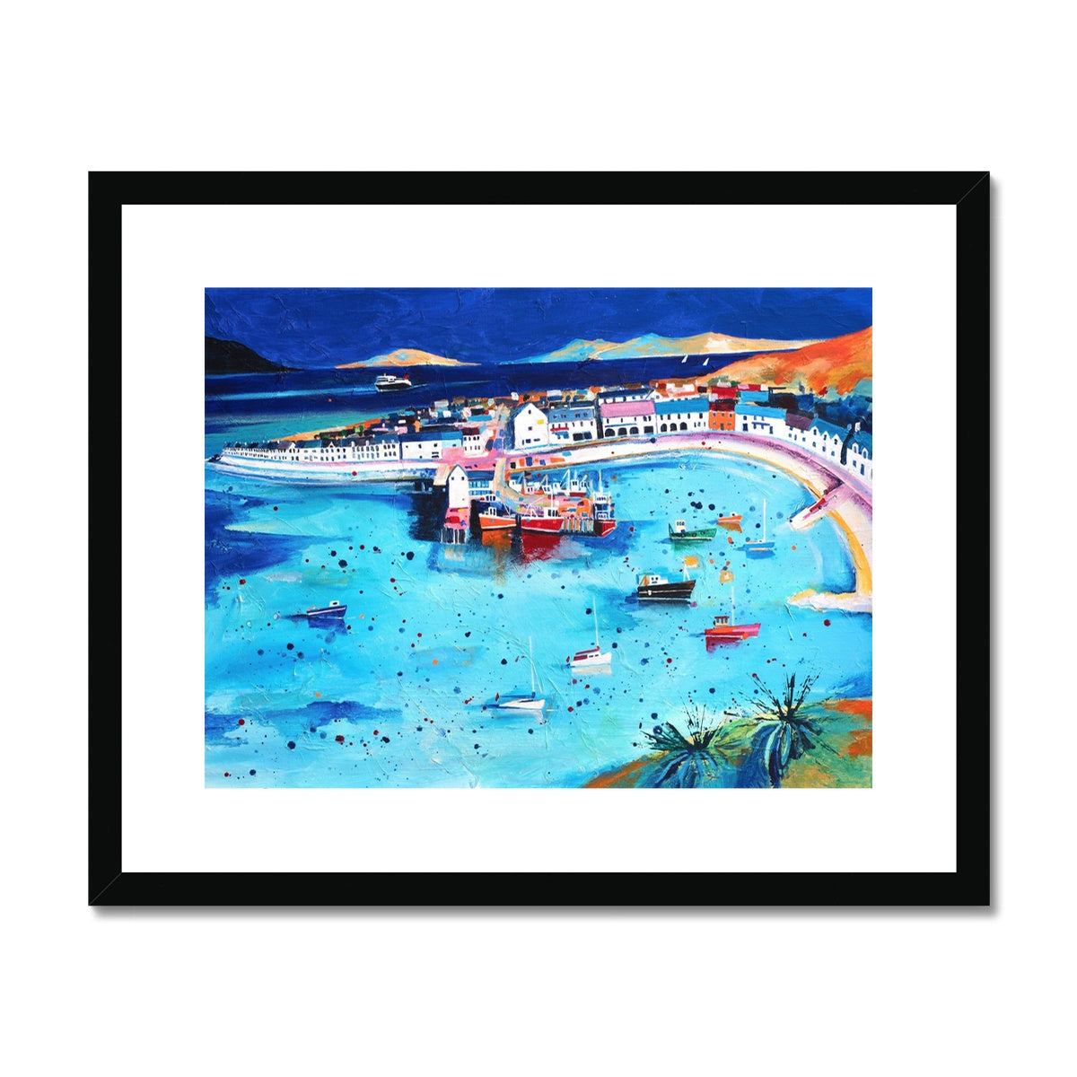 Summer's Morning Ullapool Framed & Mounted Print
