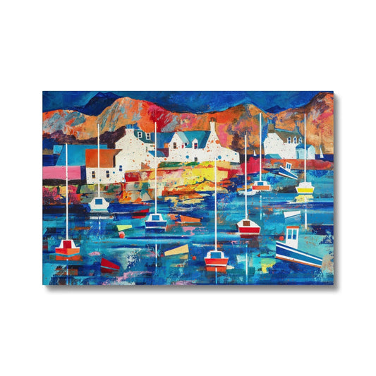 Summer's Day, Plockton Eco Canvas