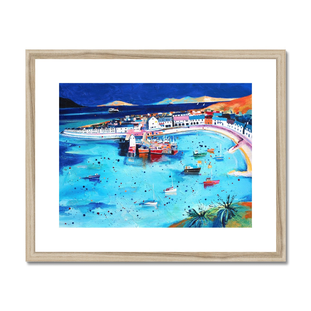 Summer's Morning Ullapool Framed & Mounted Print