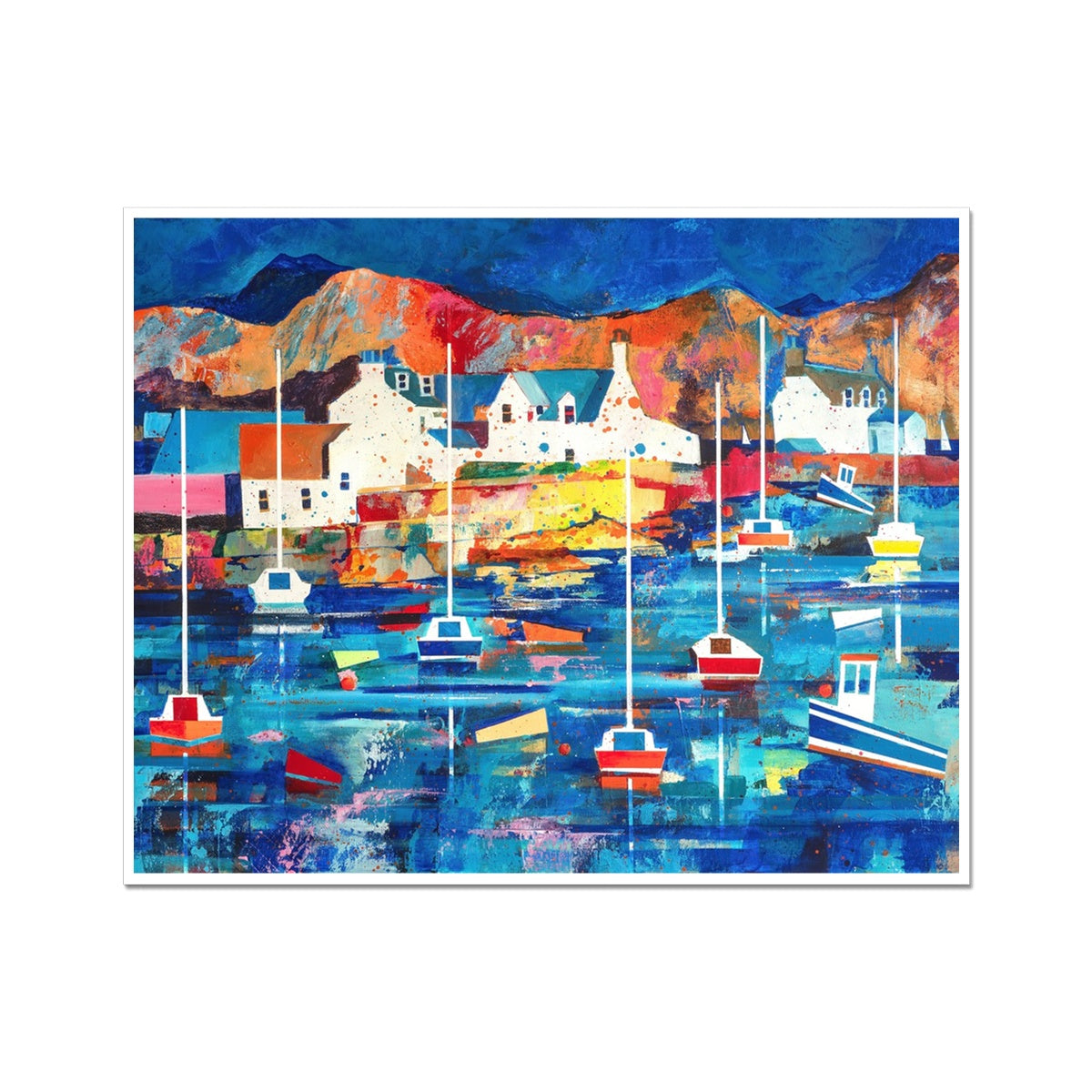 Summer's Day, Plockton Fine Art Print