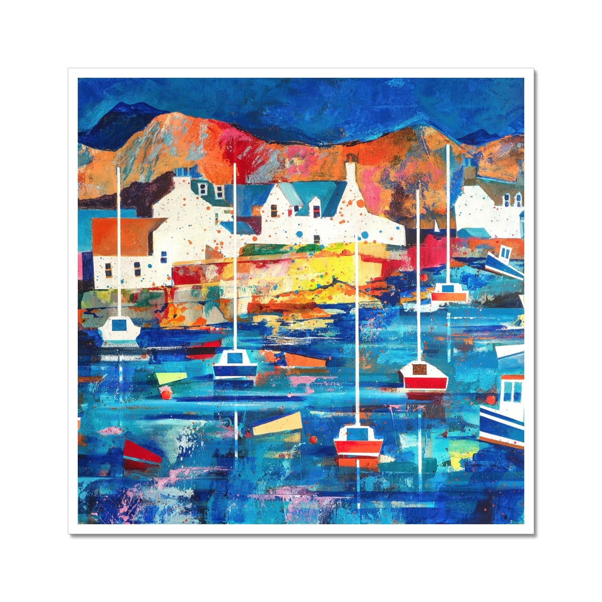 Summer's Day, Plockton Fine Art Print