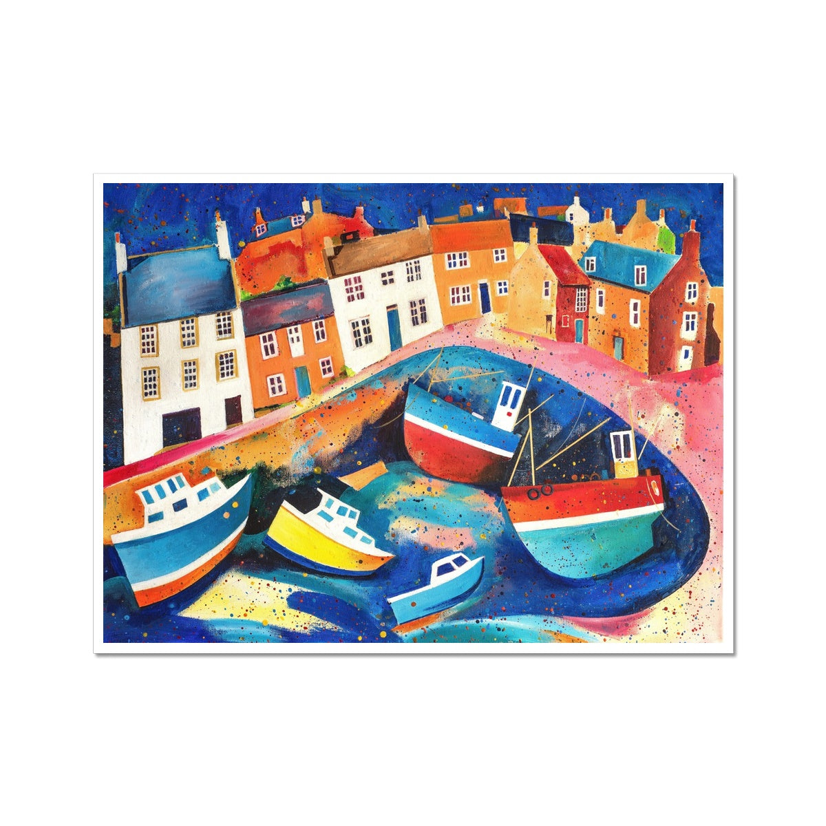 Summer's Morning Crail, Fife Fine Art Print