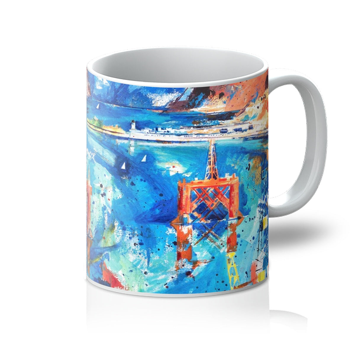 Resting Rigs, Cromarty Firth Mug