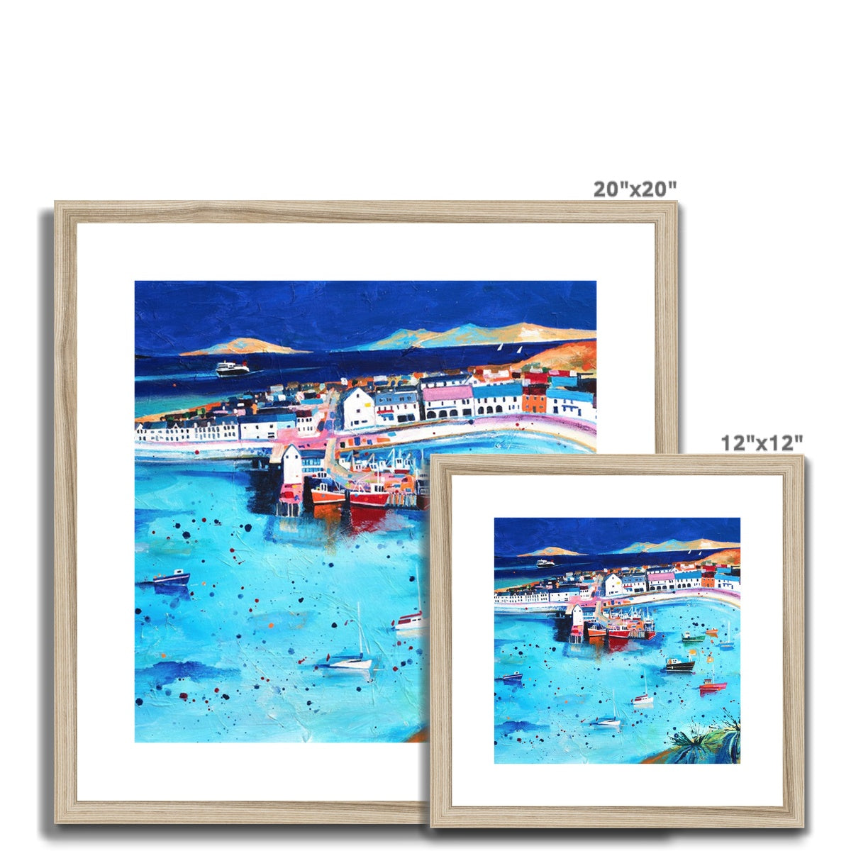 Summer's Morning Ullapool Framed & Mounted Print