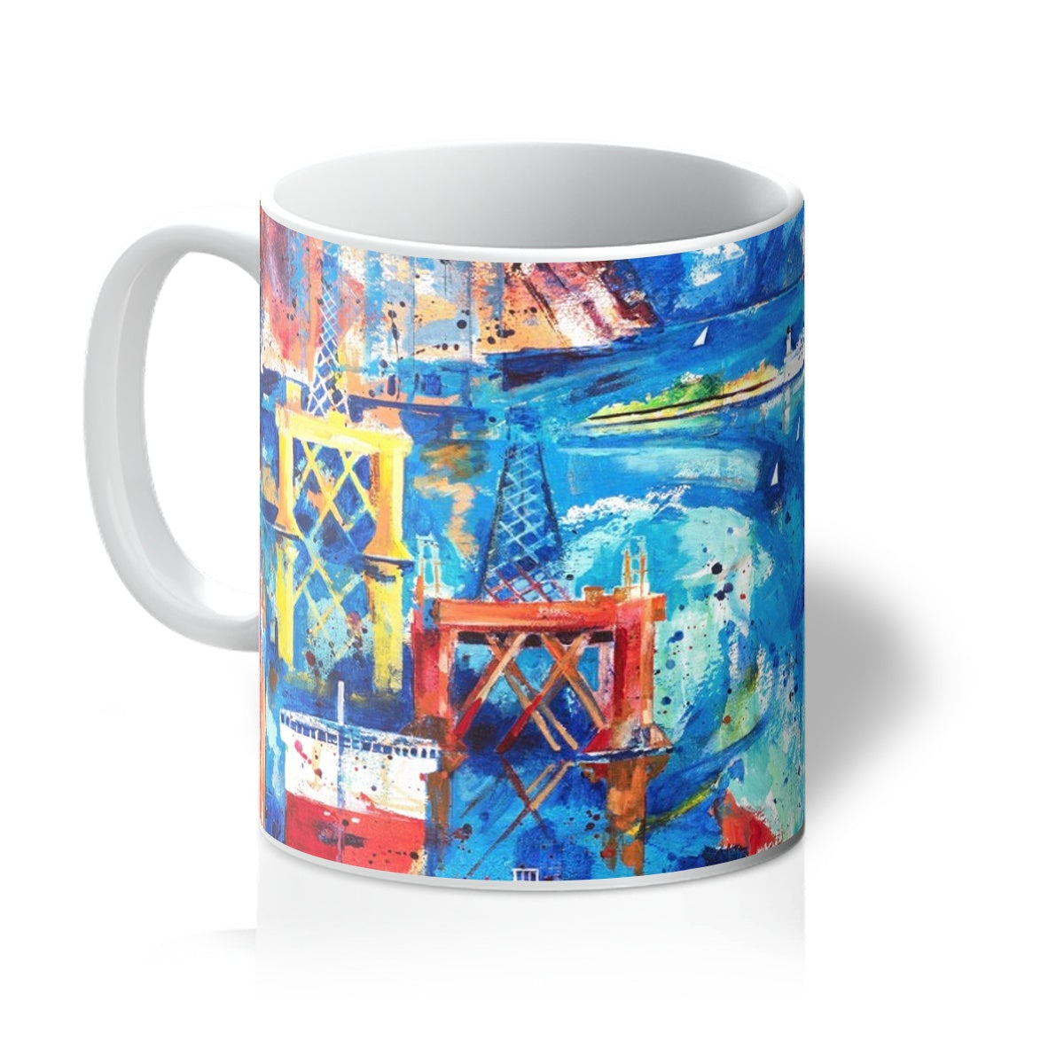 Resting Rigs, Cromarty Firth Mug