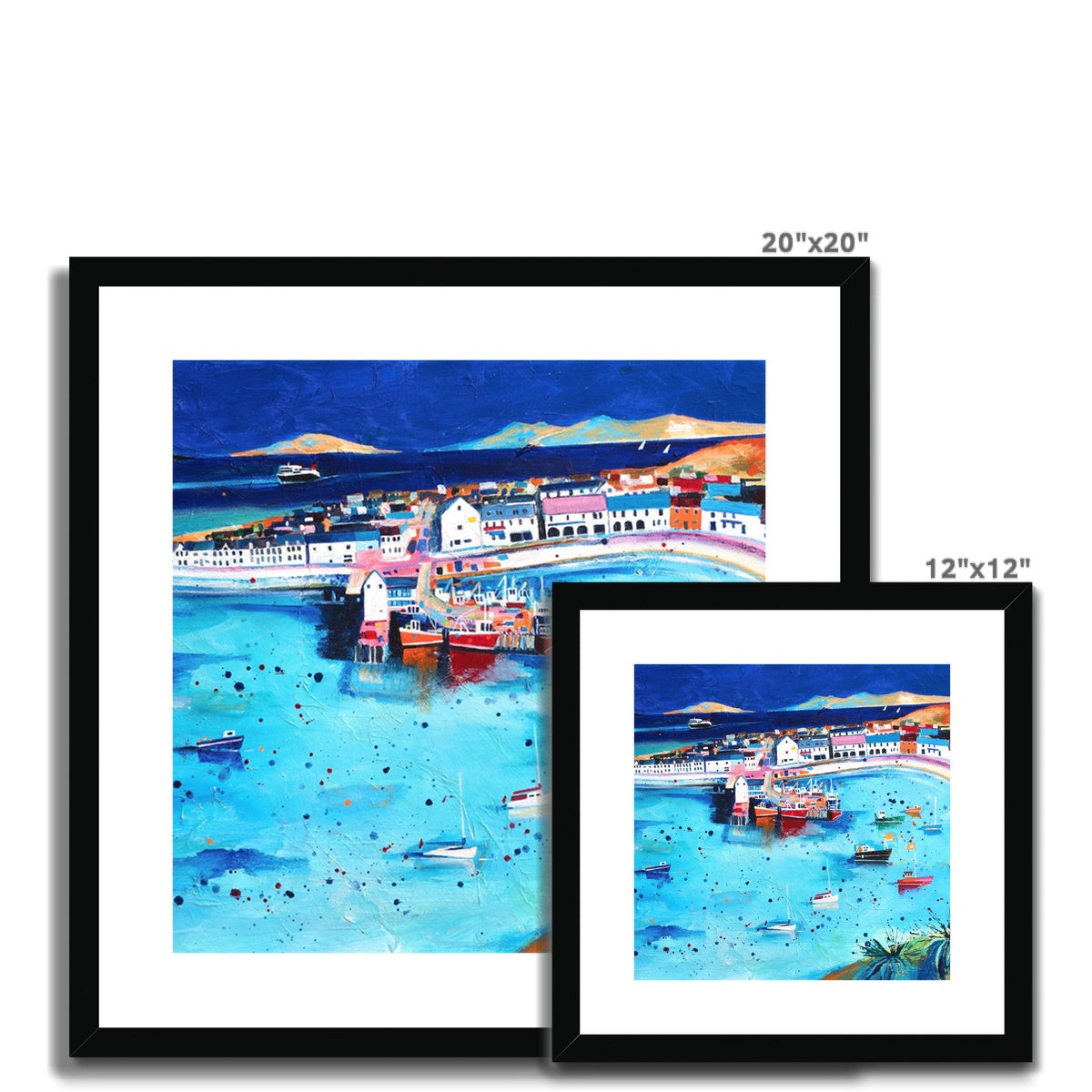 Summer's Morning Ullapool Framed & Mounted Print