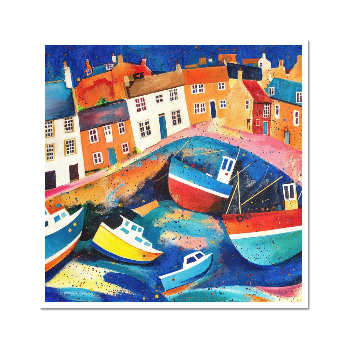 Summer's Morning Crail, Fife Fine Art Print